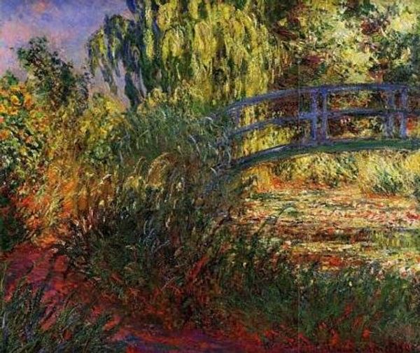 Claude Monet - Path Along The Water Lily Pond