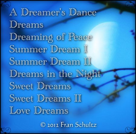 A Dreamer's Dance contents