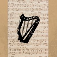 Munster Cloak Full Harp Arrangement