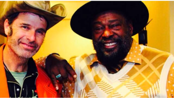 With George Clinton
