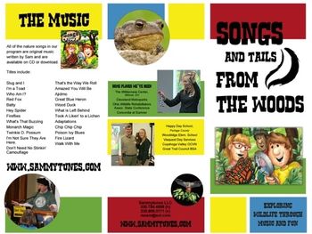 Songs and Tails from the Woods Brochure Pg2
