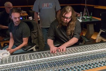 Mixing on the largest Neve console in the world
