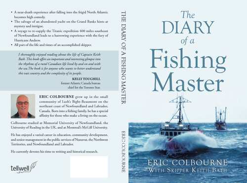 Diary of a Fishing Master recounts the life and times of Skipper Keith Bath of La Scie, Newfoundland and Labrador.His experiences over more than fifty years indicate that the life of a fisher is anything but a boring occupation. A born storyteller brings a refreshing focus to those who risk their lives in pursuit of a livelihood. The book will be available from most major book sellers in the spring of 2020.