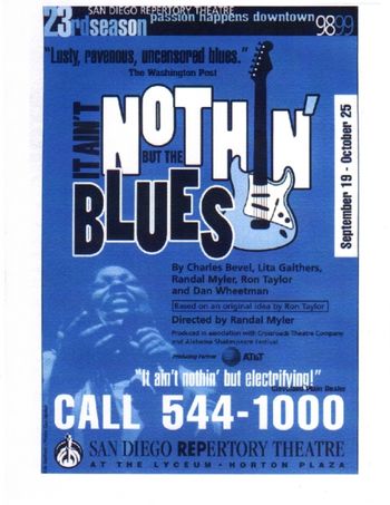 "Blues" Poster - 1998
