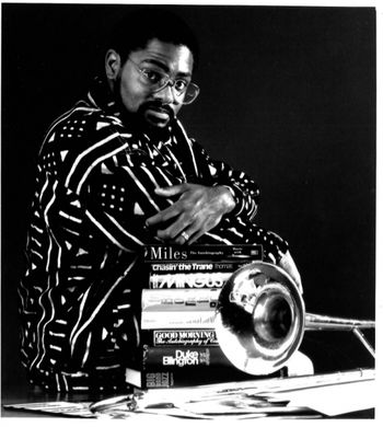 robert_trowers_trombonist Publicity shot for my 1993 release "Synopsis" - Lewis Nash, Drums; Carl "Ace" Carter, Piano; Marcus McLaurine, Bass; Special thanks to guest artist Jesse Davis!
