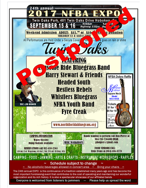 NORTH FLORIDA BLUEGRASS ASSOCIATION EXPO