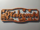 Scenic Scrollsaw Welcome Sign