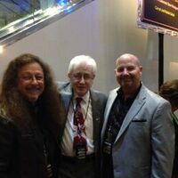 2015-04-17_20_44_49 Sam Varela, Mark Naftalin, Me at the 2015 Rock and Roll Hall Of Fame induction for the Paul Butterfield Blues Band
