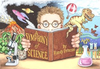 0 Randy Peterson has a degree in art. This is a painting he did that appears as a  backdrop for his 'Symphony of Science' program. Randy is available to do murals and custom paintings. For information and prices contact him at randypeterson100@gmail.com
