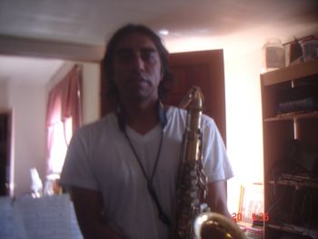 Javier Vergara  2 Just finished working on track for upcoming CD "Nia"
