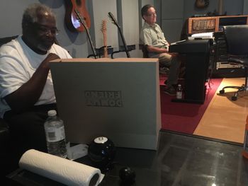 Steve Taylor and Steve Correll Music Lab 6/17/2017 working on our new CD
