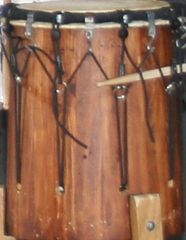 Running skin drum