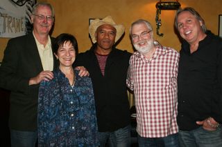 Osnat shurer, John Musker, Ron Clements, Opetaia Foai and Mark Mancina