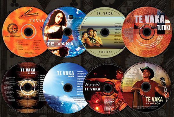 All 8 Te Vaka CDs