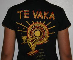Te Vaka T-Shirt Womeans back