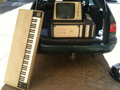 Fairlight CMI in the car