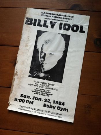 Billy Idol - 1/22/84
