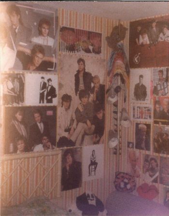 My teenage bedroom walls...
