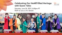 Free Virtual Queer Taiko Performance and Workshop 