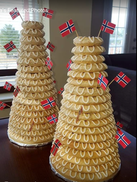 Kransekake Making with Monica and Lunch