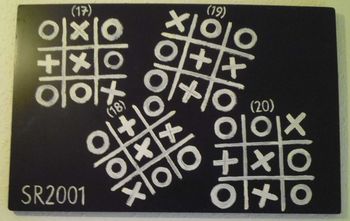 Noughts and crosses (17-20)
