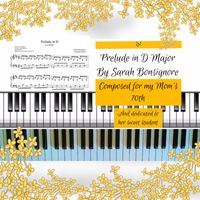 Prelude in D major - Piano Solo 80bpm