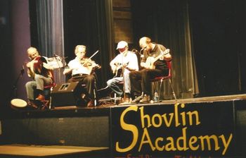 Les Getchell, Peter, Brian Corr and Mike Byrnes Playing for Shovlin Academy's annual "Ceili Mor"
