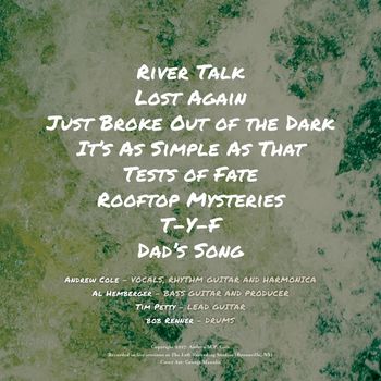 River Talk back cover
