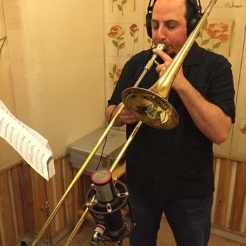 2015_bandwagon_session 2015 at Bandwagon Studios in Mumbai tracking trombone for Dweezil Zappa's Via Zamatta'. Thank you DZ.
