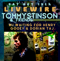 Live with Tommy Stinson!