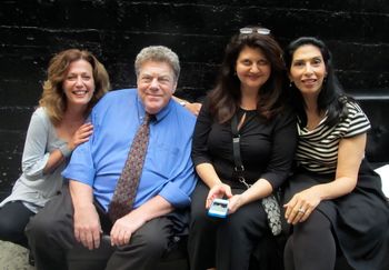 with George Wendt, Cindy Caponera & Rose Abdoo doing a benefit for Children's Alliance

