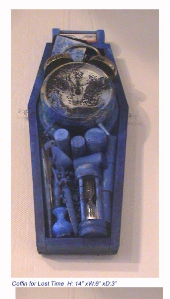 Coffin for lost time Miniature coffins for symbolic burial by Carmela Tal Baron
