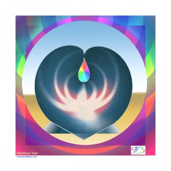 Rainbow Tear Designs for Enlightenment © Carmela Tal Baron NYC
