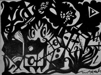 51161265_315334235754868_8993080632087150592_n ‘Dice Roll’ - 12 x 9 Sharpie Drawing on paper signed by artist $125.00
