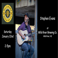 Stephen Evans at Mills River Brewing Co.