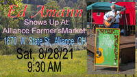 Ed Amann Shows Up At: Alliance Farmer's Market