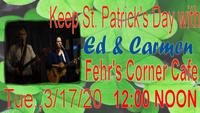 Keep St. Patrick's Day with Ed & Carmen