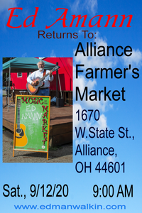 Ed Amann Returns to the Alliance Farmer's Market.