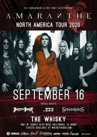 Amaranthe, Battle Beast, Seven Spires, Anthea, .223 and Power Tribe