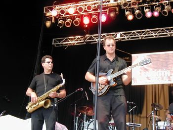 Randy On Stage with Randy Villars 2003
