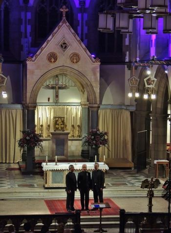 Edinburgh 10 The Priests perform in St Mary's Metropolitan Cathedral, Edinburgh, 21 November 2015
