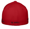 GETTIN THIS MONEY RED/BLACK EMBROIDERED BASEBALL CAP