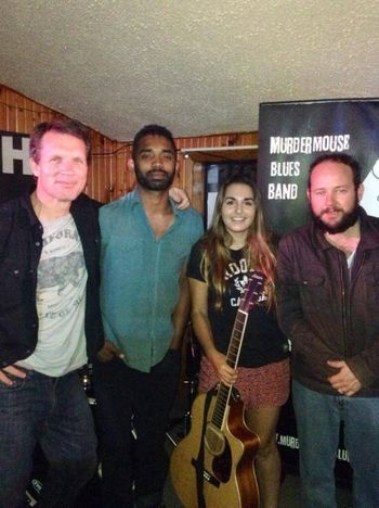 On August 8, 2014, Chanelle was invited on stage by the amazing down under Aussie group Murder Mouse Blues Band to sing her original song "Stranger" at the Lavigne Tavern in Lavigne, Ontario.
