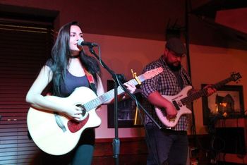 Photo #3 "Great Friday night at North Bay's Cecil’s Brewhouse & Kitchen with bassist Aurel Ducharme" Chanelle *October 7, 2016 - North Bay, Ontario
