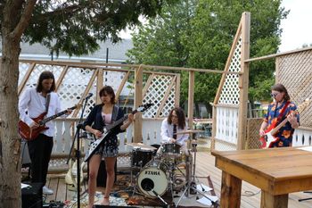 Photo #3 CHANELLE ALBERT & THE EASY COMPANY LIVE @ PIERSIDE RESTAURANT *July 13, 2019 - South Baymouth, Manitoulin Island, Ontario
