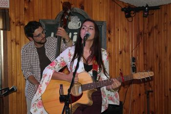 Chanelle and incredible musician Joey Ducharme rocking the Lavigne Tavern! Photo #2 *July 28, 2016 - Lavigne, Ontario
