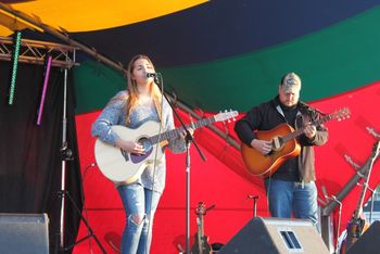 On June 7, 2014, Chanelle performed with her uncle Aurel Ducharme on bass at the Relay for Life / Relais pour la vie in Sturgeon Falls, Ontario.

