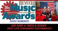 Joe Kidd & Sheila Burke at Review Magazine Music Awards Ceremony 2022