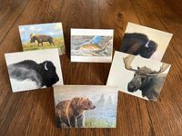 NEW! Greeting Cards - Wildlife Collection (blank inside)