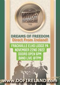 Dreams Of Freedom Irish Ballad Band